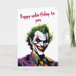 ジョーカー誕生日カード カード