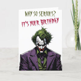 ジョーカー誕生日カード シーズンカード