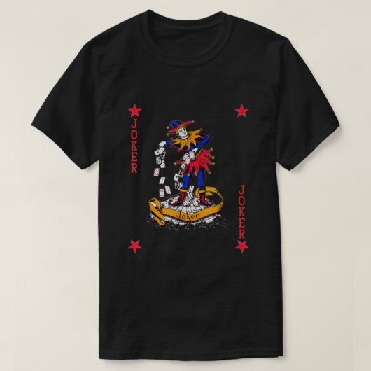 ジョーカー遊のハロウィーンの衣装Tee255 Tシャツ (デザイン正面)
