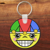 ジョーカー顔 キーホルダー (正面)