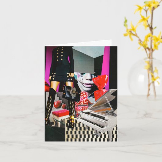 ジョーカー カード (黄色い花)