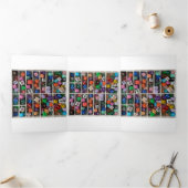 ジョーカー・カード 三つ折りカード (内部)