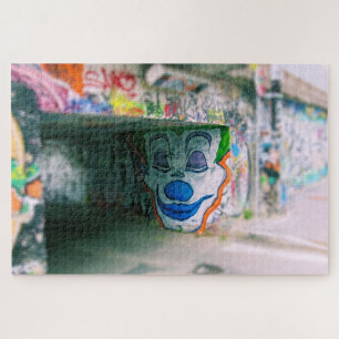 ジョーカー・グラフィティ – 通りアート – ミラノ–20x30 - 1014 pc ジグソーパズル