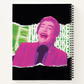 ジョーカー・スクラップブックの笑い ノートブック (裏面)