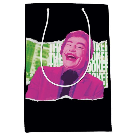 ジョーカー・スクラップブックの笑い ミディアムペーパーバッグ (正面)