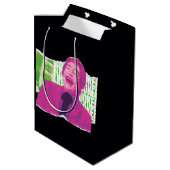 ジョーカー・スクラップブックの笑い ミディアムペーパーバッグ (裏面アングル)