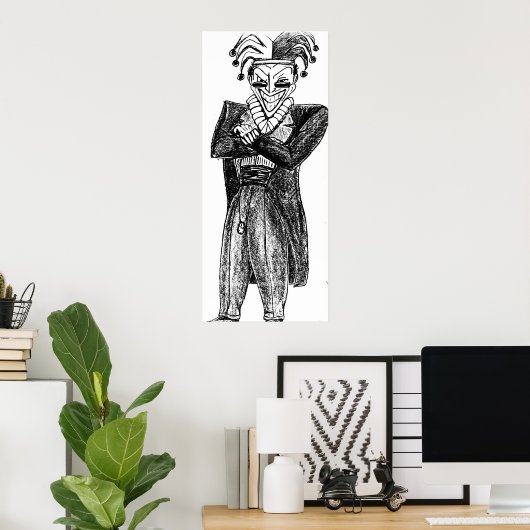 ジョーカー ポスター (ホームオフィス)