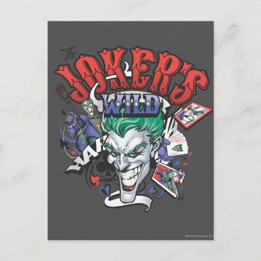 ジョーカー・ワイルド ポストカード (正面)
