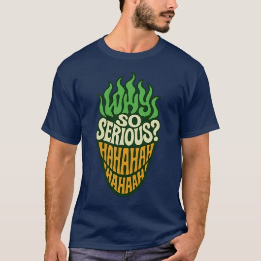 ジョーカー 楽しいハロウィン Tシャツ (正面)
