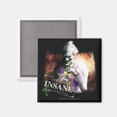 ジョーカー – 正気でない認定 マグネット (正面/裏面)