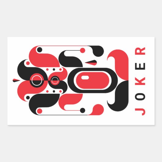 ジョーカー 長方形シール (正面)