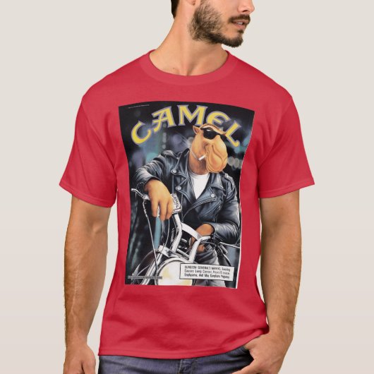 ジョーキャメルバイクアクティブガール Tシャツ (正面)