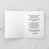 ジョークおもしろいのいたずら誕生日カードバンジー体験 カード (内部)