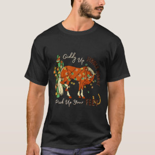 ジョークのジンギングホース 西洋サボテン足を上げて, Tシャツ