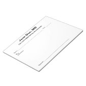 ジョークの処方箋パッド ノートパッド (アングル)