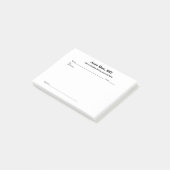 ジョークの処方箋パッド ポストイット (アングル)