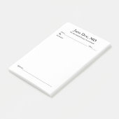 ジョークの処方箋 – 4" x 6" Post It notes ポストイット (アングル)