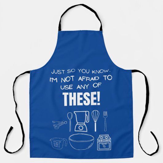 ジョーク料理エプロン エプロン (正面)