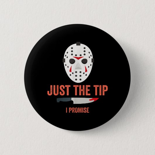 ジョークTシャツ 面白いハロウィン コスプレ 缶バッジ (正面)