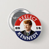 ジョーケネディ2014年を再選して下さい 缶バッジ (正面&裏面)