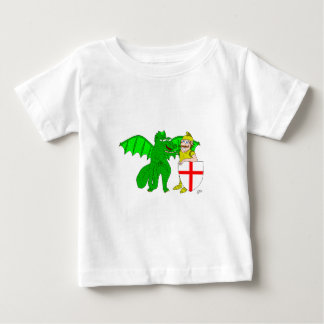 ジョージおよびドラゴン ベビーTシャツ