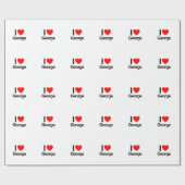 ジョージが大好き ラッピングペーパー (フラット)