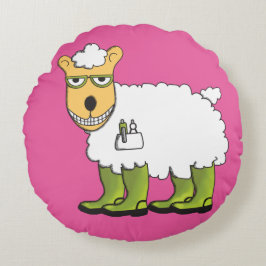 ジョージとジニー ラウンドクッション