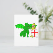 ジョージとドラゴン ポストカード (スタンド正面)