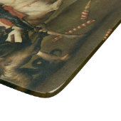 ジョージとドラゴン(ラファエル著) カッティングボード (角)