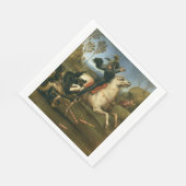 ジョージとドラゴン（ラファエル著） スタンダードランチョンナプキン (角)