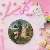 ジョージとドラゴン（ラファエル著） ペーパープレート (パーティー)