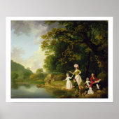 ジョージとメアリー・ブラウンが五歳の長子を連れて ポスター (正面)