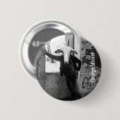 ジョージのヒツジボタン 缶バッジ (正面&裏面)