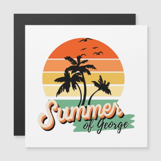 ジョージの夏だ (正面/裏面)