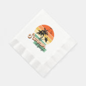 ジョージの夏だ 縁ありランチョンナプキン (角)