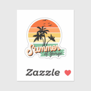 ジョージの夏 シール