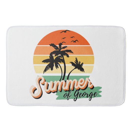 ジョージの夏 バスマット (正面)