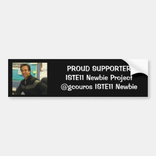 ジョージの新参者picの誇り高いSUPPORTERISTE11新参者… バンパーステッカー