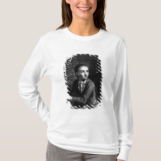 ジョージの白によって刻まれるジャックSheppard 1728年 Tシャツ (正面)