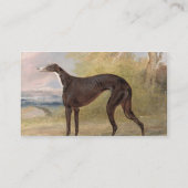 ジョージの車線のキツネの勝利グレイハウンドの1匹: B 名刺 (裏面)