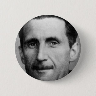 ジョージのorwell 缶バッジ