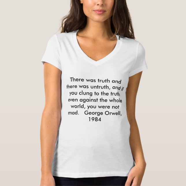 ジョージのorwell 1984年 tシャツ (正面)