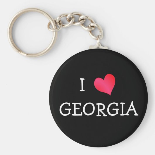 ジョージアが大好き キーホルダー (正面)