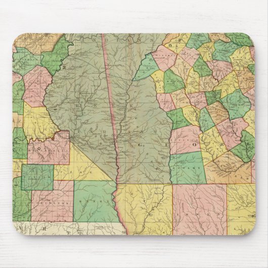 ジョージアとアラバマ2 マウスパッド (正面)