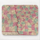 ジョージアとアラバマ マウスパッド (正面)