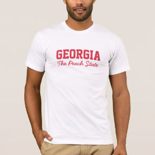 ジョージアのカスタムな文字の衣類 Tシャツ