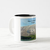 ジョージアのストーンマウンテンパーク ツートーンマグカップ (正面左)