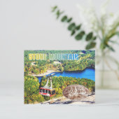 ジョージアのストーンマウンテンパーク ポストカード (スタンド正面)