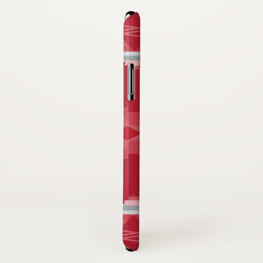 ジョージアのブルドッグのロゴ|の種族パターン Case-Mate iPhoneケース (裏面/右)