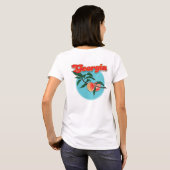 ジョージアのモモのワイシャツF/B Tシャツ (裏面フル)